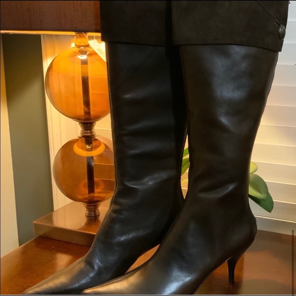 Chocolate Nine West Boots - Picture 9 of 10